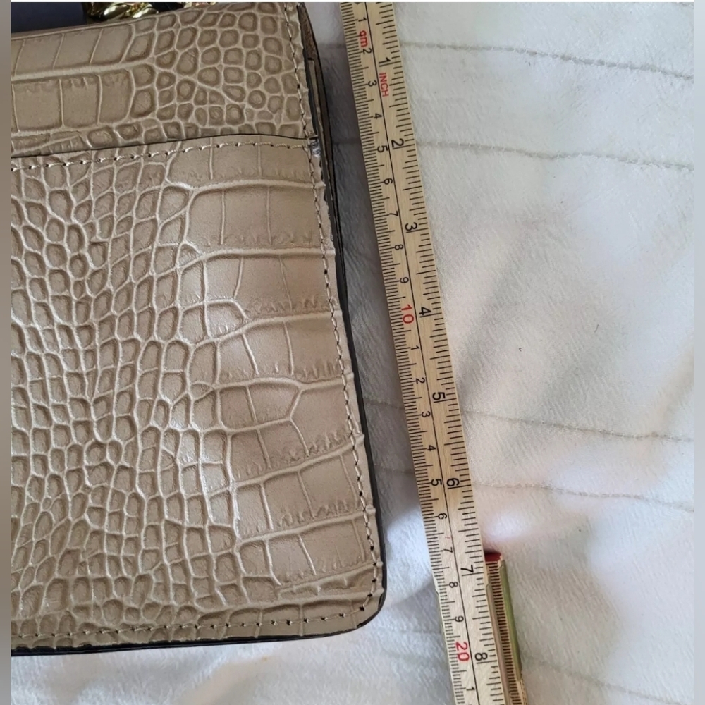 NWT House of Harlow 1960 Croc Leather Crossbody - Picture 7 of 12